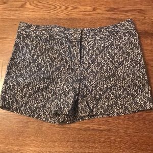 Express Black & White Dress Shorts Size 8